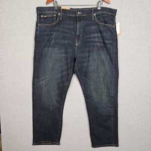 Polo Ralph Lauren Mens Prospect Straight Dark Wash Denim Jeans 44Bx30 New